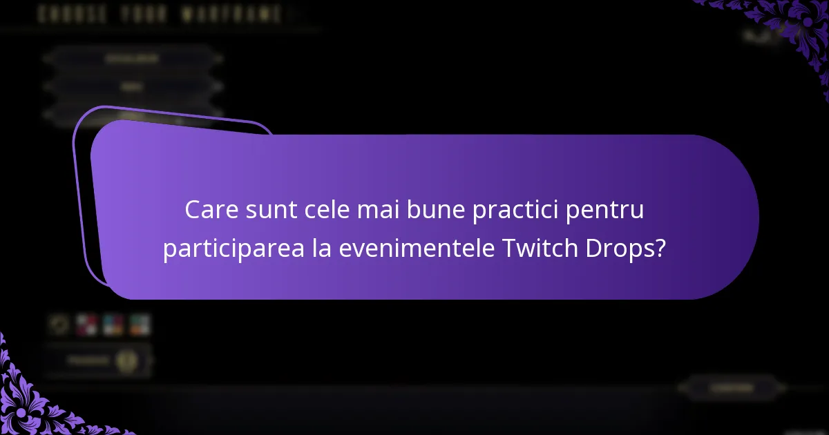 Ce tipuri de recompense pot câștiga prin Twitch Drops în Warframe?