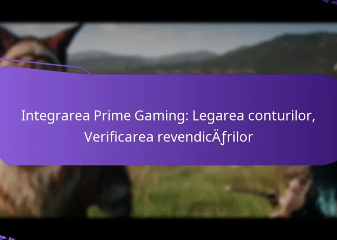 Integrarea Prime Gaming: Legarea conturilor, Verificarea revendicărilor