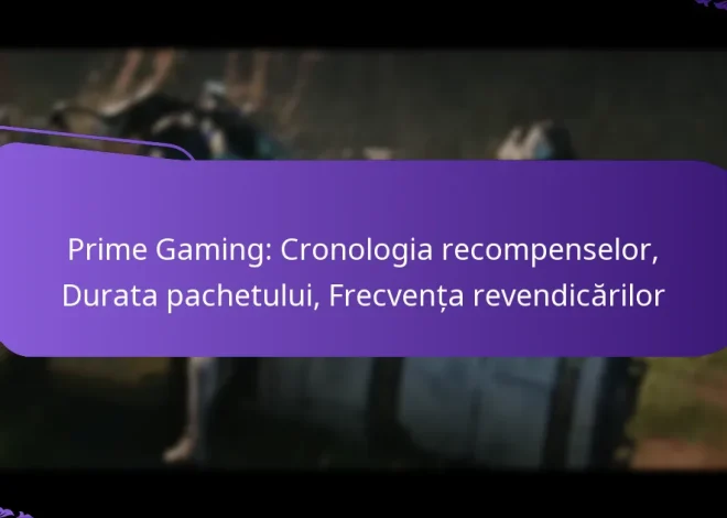 Prime Gaming: Cronologia recompenselor, Durata pachetului, Frecvența revendicărilor