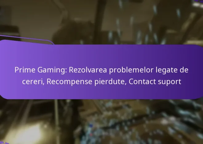 Prime Gaming: Rezolvarea problemelor legate de cereri, Recompense pierdute, Contact suport