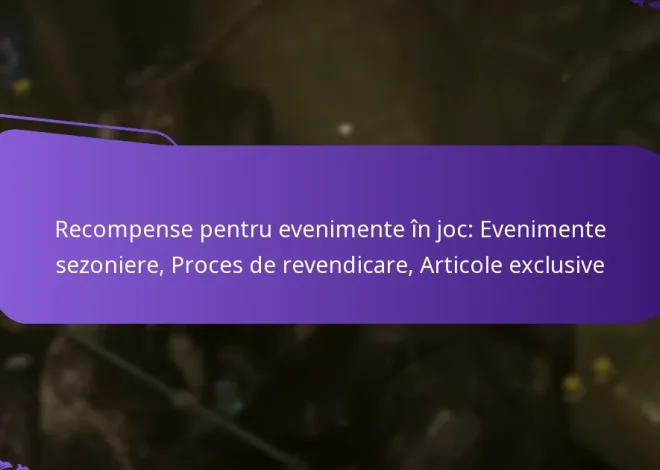 Recompense pentru evenimente în joc: Evenimente sezoniere, Proces de revendicare, Articole exclusive
