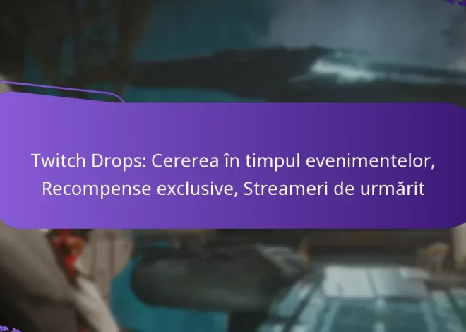 Twitch Drops: Cererea în timpul evenimentelor, Recompense exclusive, Streameri de urmărit