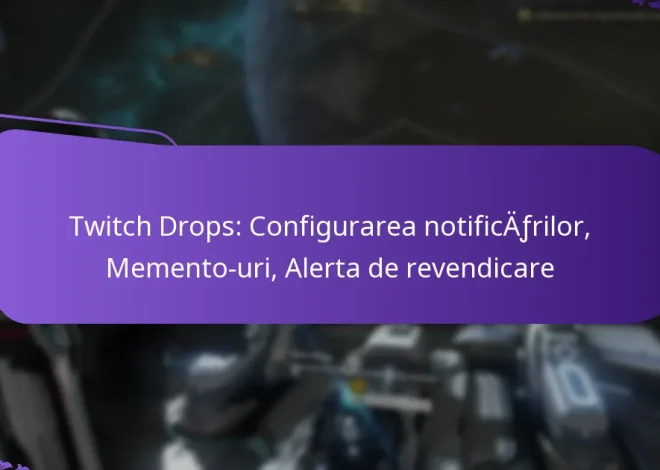 Twitch Drops: Configurarea notificărilor, Memento-uri, Alerta de revendicare